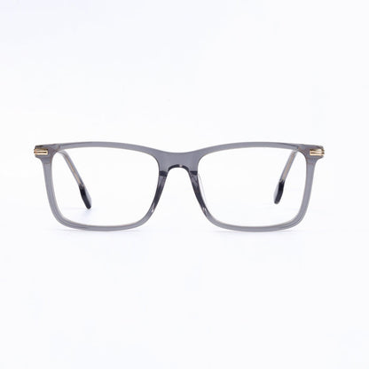 Golden & Grey Rectangle Full Rim