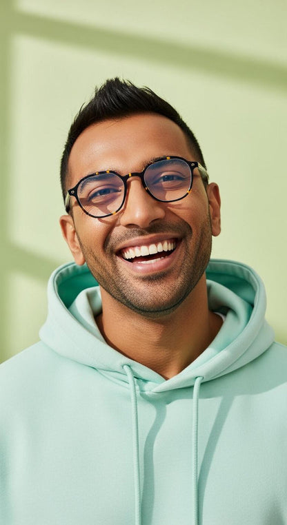 Golden Tortoise Hexagon  Full Rim