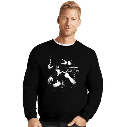 Crewneck Sweater, Unisex / Small / Black