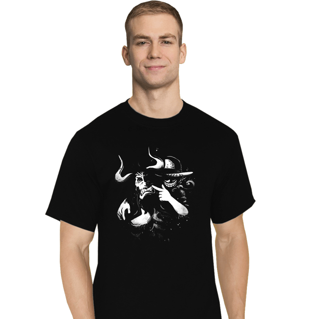 Daily_Deal_Shirts T-Shirts, Tall / Large / Black Gom Gom Smile