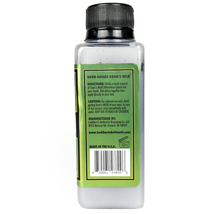 NEW! - Goon Grease Goon's Milk! Aftershave Splash - Lockhart's Authentic