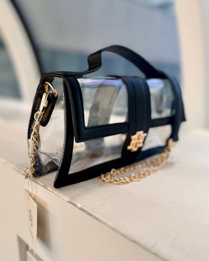 Grace Clear Bag Black
