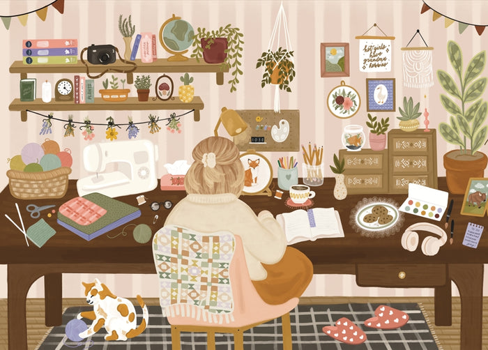 Grandma Hobbies | 1,000 Piece Jigsaw Puzzle