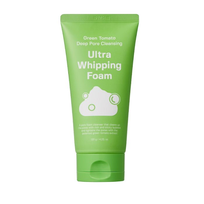GREEN TOMATO DEEP PORE CLEANSING - Spuma De Curatare Cu Extract De Rosie Verde - skinseen.ro