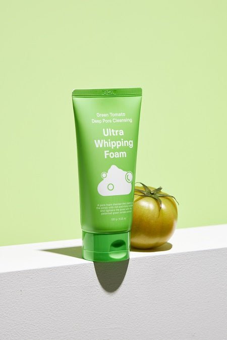 GREEN TOMATO DEEP PORE CLEANSING - Spuma De Curatare Cu Extract De Rosie Verde - skinseen.ro