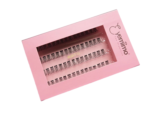 #GXT10 - Cluster Eyelash Extensions (11mm - Black)