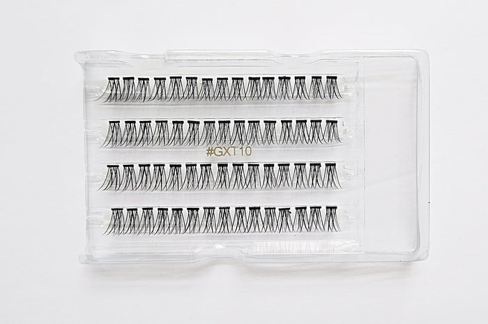 #GXT10 - Cluster Eyelash Extensions (11mm - Black)