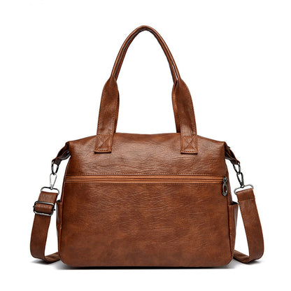 H2110 - Simple Retro Large Capacity Women's Shoulder Bag