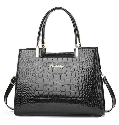 H2115 - Crocodile Pattern shoulder Bag