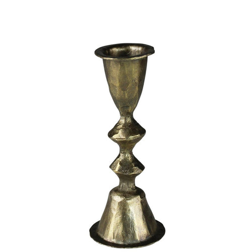 Haiku Brass Taper Candle Holder