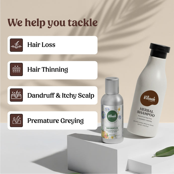 benefits of vilvah hairfall control combo
