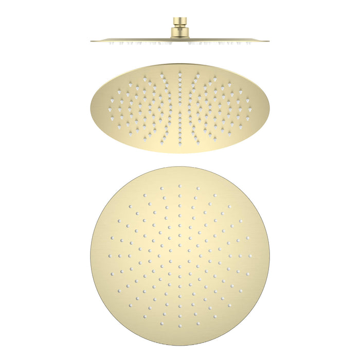 Halo 12" Metal Rain Shower Head 2mm Ultra Thin Profile  - RS102