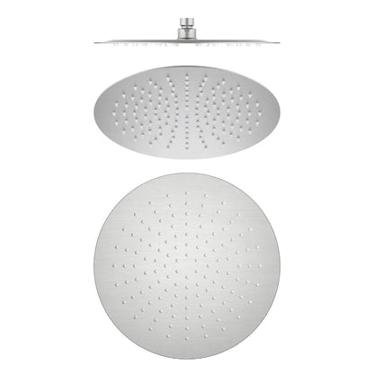 Halo 12" Metal Rain Shower Head 2mm Ultra Thin Profile  - RS102