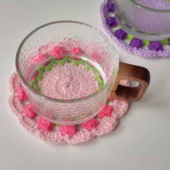 Handcrafted Crochet Coasters for Tea