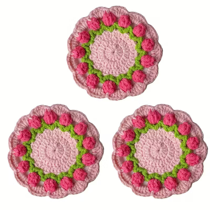 Handcrafted Crochet Coasters for Tea