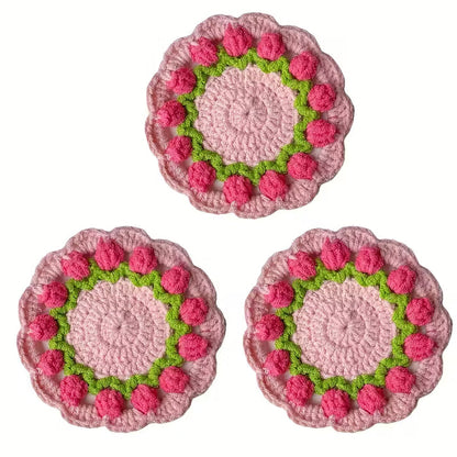 Handcrafted Crochet Coasters for Tea