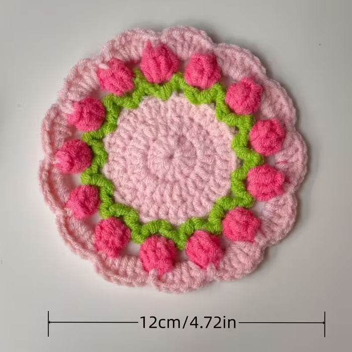 Handcrafted Crochet Coasters for Tea