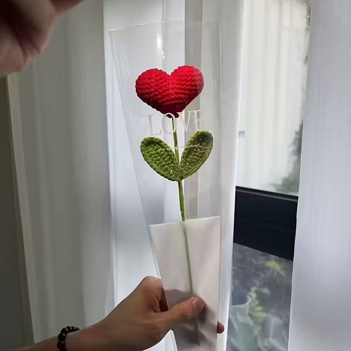 Handmade Crochet Heart Bouquet – The Perfect Symbol of Love & Care