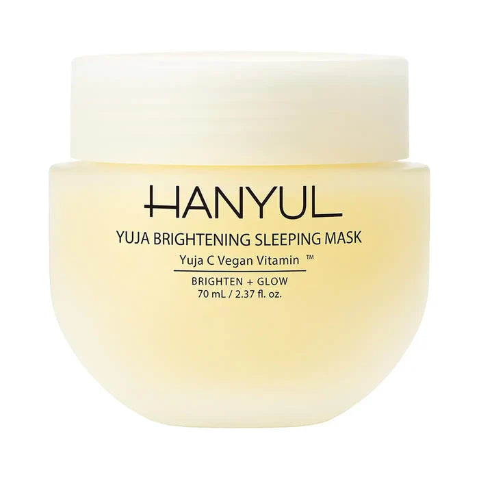 Hanyul  Korean Yuja Brightening Sleeping Mask & Moisturizer with Vitamin C and Niacinamide 70ml NIB
