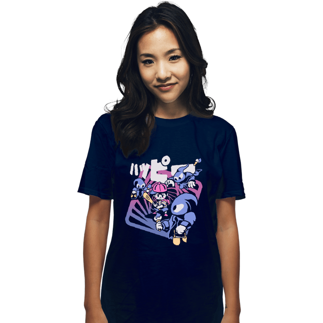 Secret_Shirts T-Shirts, Unisex / Small / Navy Happy Attack