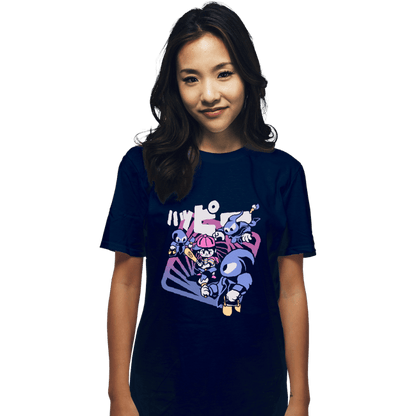 Secret_Shirts T-Shirts, Unisex / Small / Navy Happy Attack