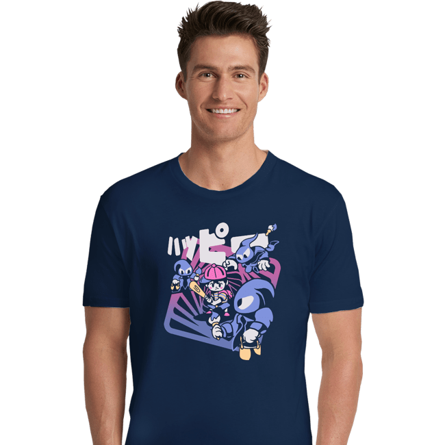 Premium Shirts, Unisex / Small / Navy