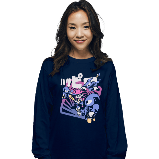 Long Sleeve Shirts, Unisex / Small / Navy