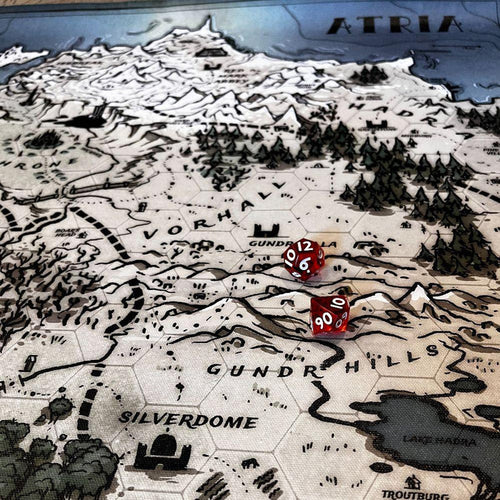 Hard Suit, World of Atria Canvas Map