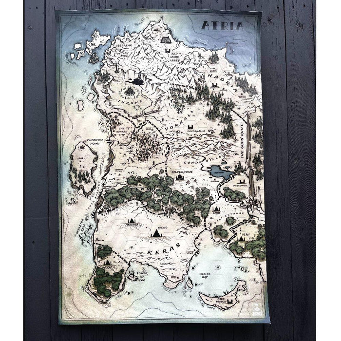 Hard Suit, World of Atria Canvas Map