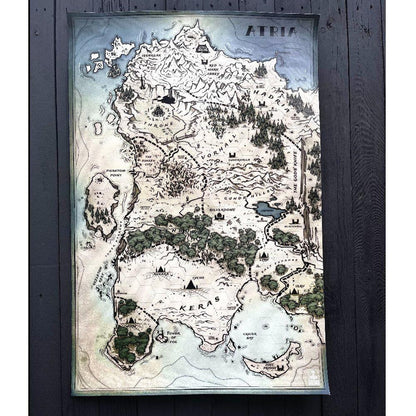 Hard Suit, World of Atria Canvas Map