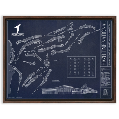 Framed Canvas - Large - Walnut