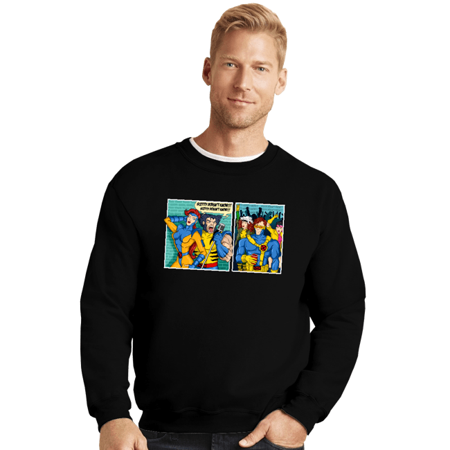 Crewneck Sweater, Unisex / Small / Black