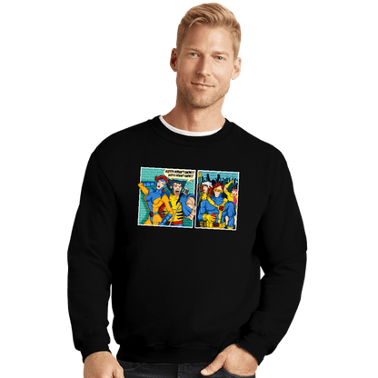 Crewneck Sweater, Unisex / Small / Black