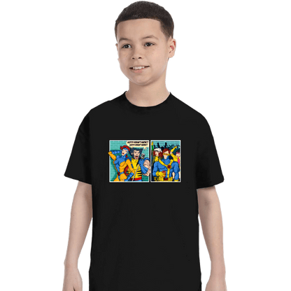 Secret_Shirts T-Shirts, Youth / XS / Black He Doesn't Know