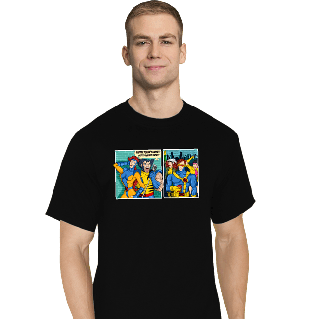 Secret_Shirts T-Shirts, Tall / Large / Black He Doesn't Know