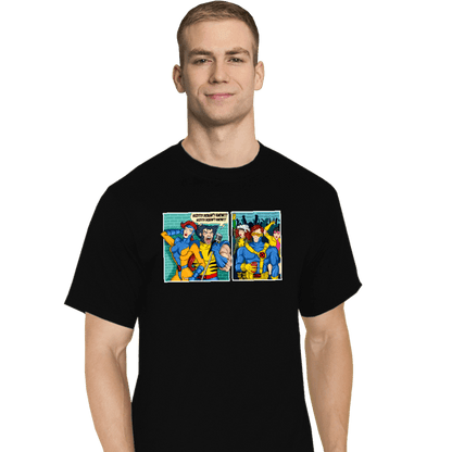 Secret_Shirts T-Shirts, Tall / Large / Black He Doesn't Know