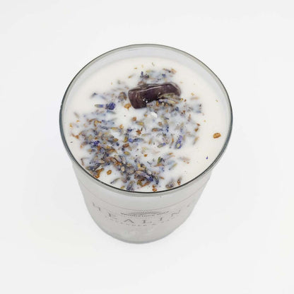 Healing Scented Jar Candle - Lavender and Sage