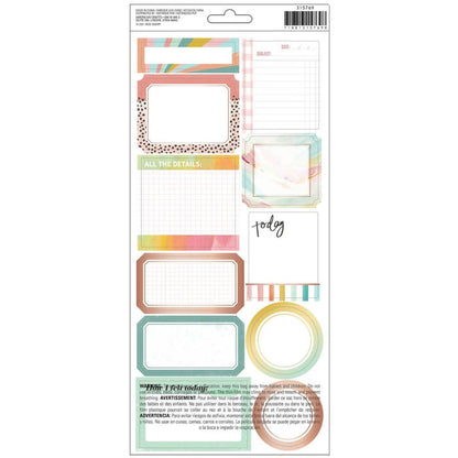 Heidi Swapp - Sun Chaser - Cardstock Stickers - 49/Pkg. Available at Embellish Away located in Bowmanville Ontario Canada.