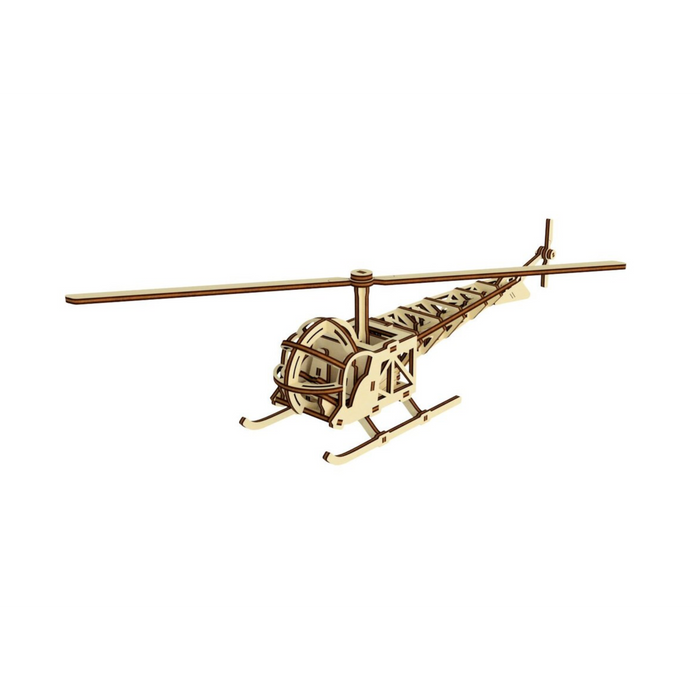Helicopter (3D puzzle) Medium Draftboard