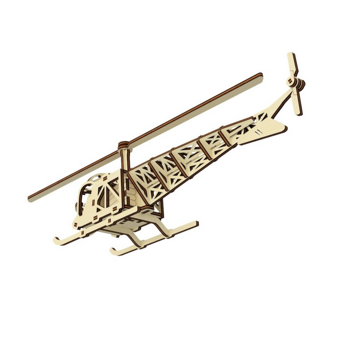 Helicopter (3D puzzle) Medium Draftboard