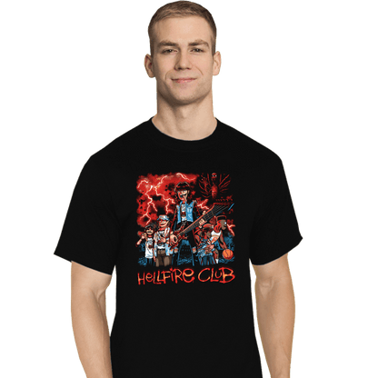 Daily_Deal_Shirts T-Shirts, Tall / Large / Black Hellfirez