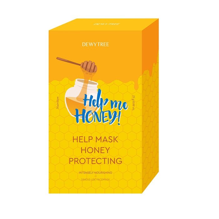 HELP HONEY PROTECTING MASK - Set 10 Masti Pentru Protectie Si Calmare - skinseen.ro