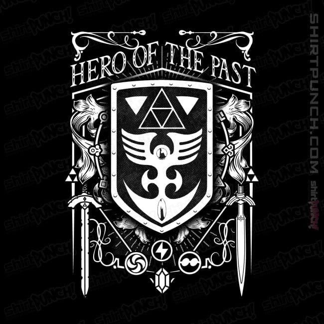 Shirts Magnets / 3"x3" / Black Hero Of The Past Banner