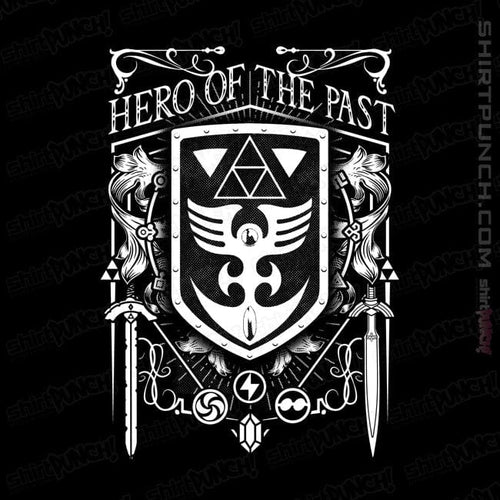 Shirts Magnets / 3"x3" / Black Hero Of The Past Banner