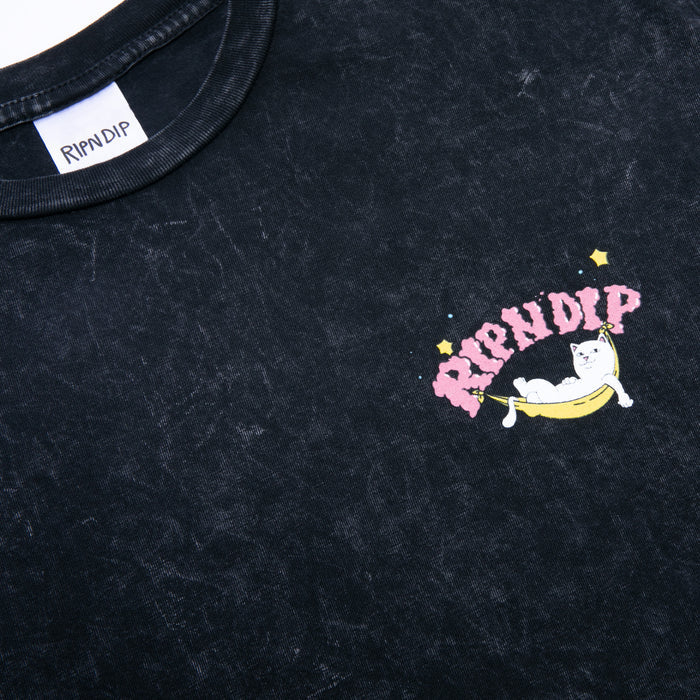 RIPNDIP High On Life Tee (Black Mineral Wash)