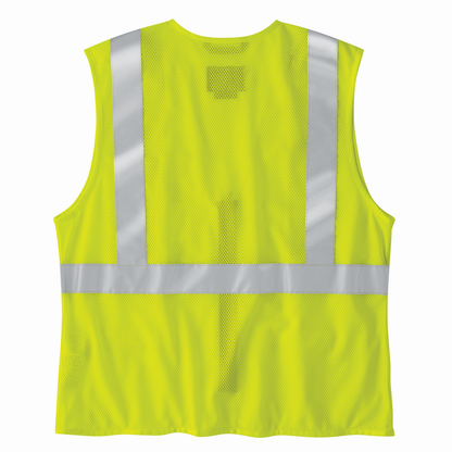High-Visibility Mesh Multi-Pocket Class 2 Vest - BLM-Brite Lime | Carhartt 106171