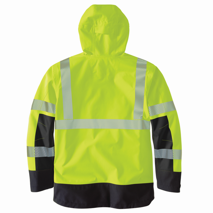High-Visibility Storm Defender Loose Fit Lightweight Class 3 Jacket - BLM-Brite Lime | Carhartt 106693