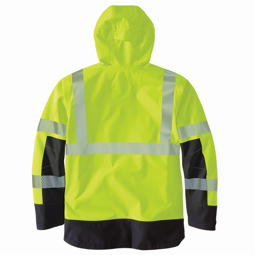 High-Visibility Storm Defender Loose Fit Lightweight Class 3 Jacket - BLM-Brite Lime | Carhartt 106693