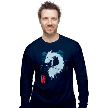 Long Sleeve Shirts, Unisex / Small / Navy