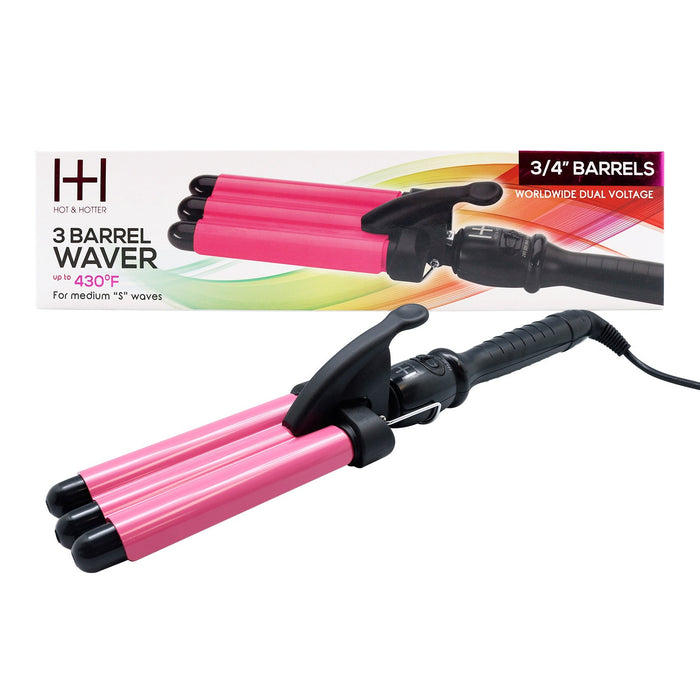 Hot & Hotter 3 Barrel Waver 3/4" - ikatehouse